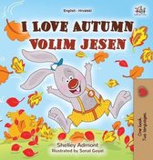 English Croatian Bilingual Collection- I Love Autumn (English Croatian Bilingual Book for Kids)