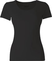 MOOI! Company - Dames T-shirt Daisy - Korte mouw  - Aansluitend model - Kleur Navy - L