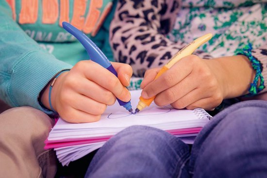 STABILO EASYoriginal - Ergonomische Rollerball - Rechtshandig - Blauwe Inkt - Navulbaar - Blauw