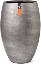 Capi vaas elegant deluxe Retro d39xh60 cm zilver