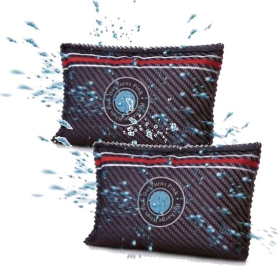 Pingi Herbruikbare Auto-ontvochtiger – Duopack 2x350g – Voorkomt Condens – Eenvoudig Te Drogen