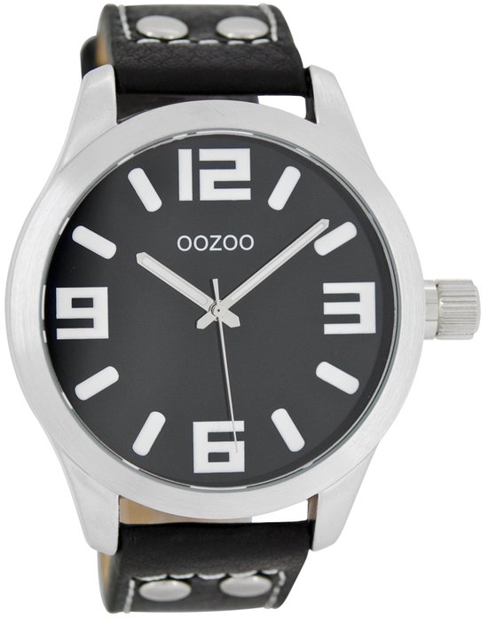 Oozoo Timepieces dameshorloge | polshorloge dames met leren armband | hoogwaardig horloge voor vrouwen | elegant analoog dameshorloge in rond, Eén maat, armband