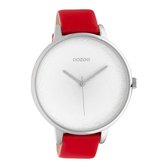 OOZOO Timepieces Rood/Wit horloge C10570
