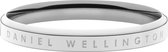 Daniel Wellington Classic Dames en heren Ring Staal - Zilverkleurig - 18.50 mm / maat 58