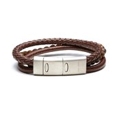 Sem Lewis Piccadilly Heren Armband  - bruin