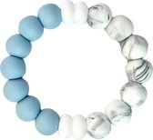 Chewies & More Duo Cool Bijtring Baby Blue/Marble