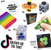 Fidget toys pakket | Fidget toys pakket set | Fidget pakket | popit pakket | Pop it | Pop it pakket | fidget toys box | fidget pea poppers | fidget cube | 10 delig