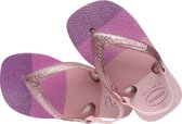 Havaianas Baby Palette Glow Meisjes Slippers - Candy Pink - Maat 21