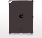 Zeer transparante TPU Full Thicken Corners schokbestendige beschermhoes voor iPad Pro 12.9 (2017) & (2015) (zwart)
