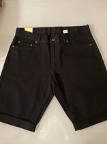 DJX HEREN SHORT TWILL - BLACK - W34