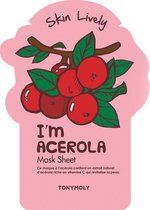 Tony Moly - I´m Acerola Skin Lively Mask - Posilující pleťová maska