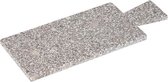 Cosy & Trendy Medical-Stone - Serveerplank - 30x12cm - Steen - (Set van 4) en Yourkitchen E-kookboek