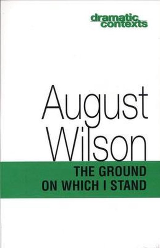 The Ground on Which I Stand - cover