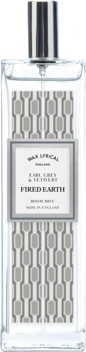 Wax Lyrical Fired Earth Room Mist Earl Grey & Vetivert