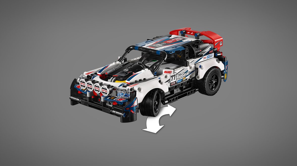 LEGO Technic App-Controlled Top Gear Rally Car 42109 — afbeelding 12