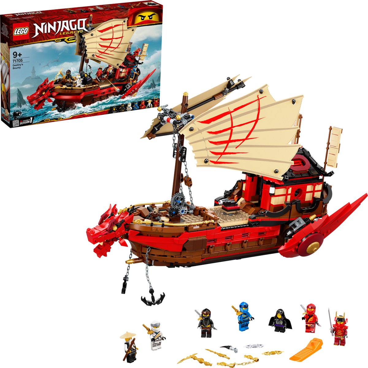 LEGO NINJAGO Destiny's Bounty 71705 — afbeelding 23