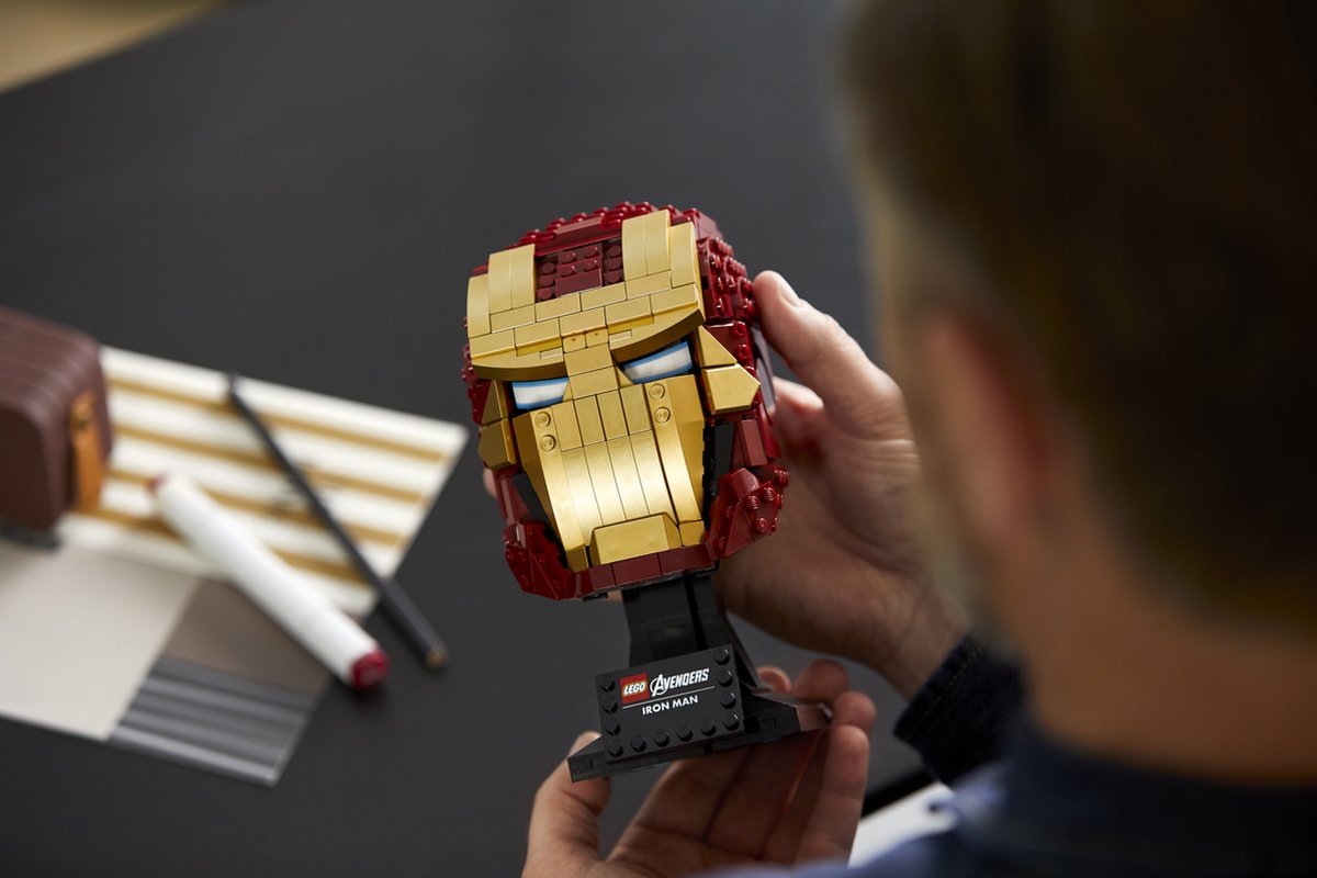 LEGO Marvel Avengers Iron Man helm 76165 — afbeelding 25