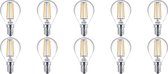 PHILIPS - LED Lamp 10 Pack - CorePro Luster 827 P45 CL - E14 Fitting - 4.5W - Warm Wit 2700K | Vervangt 40W