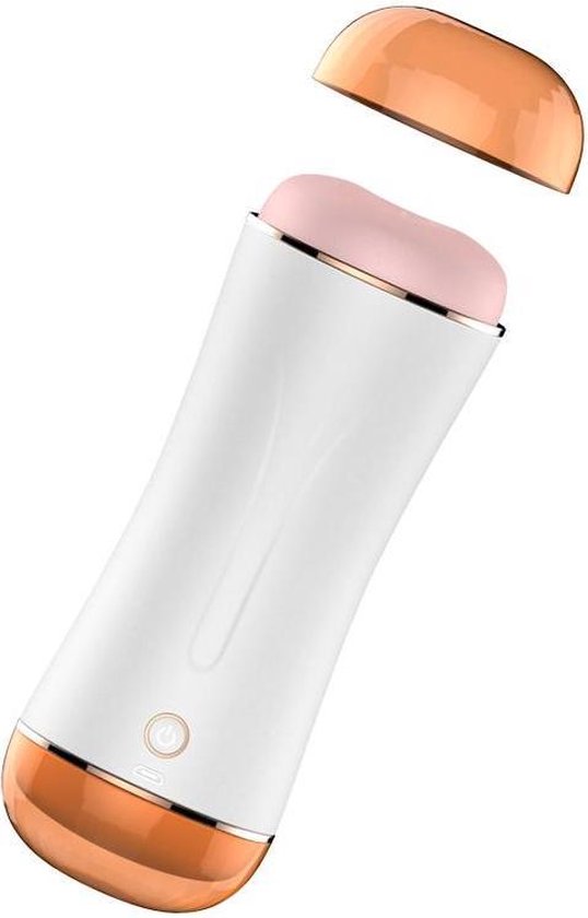 Masturbateur Réaliste Bouche Vibrante LOVE AND VIBES - Neuf, En TPE, Avec Vibrations - Pour Homme