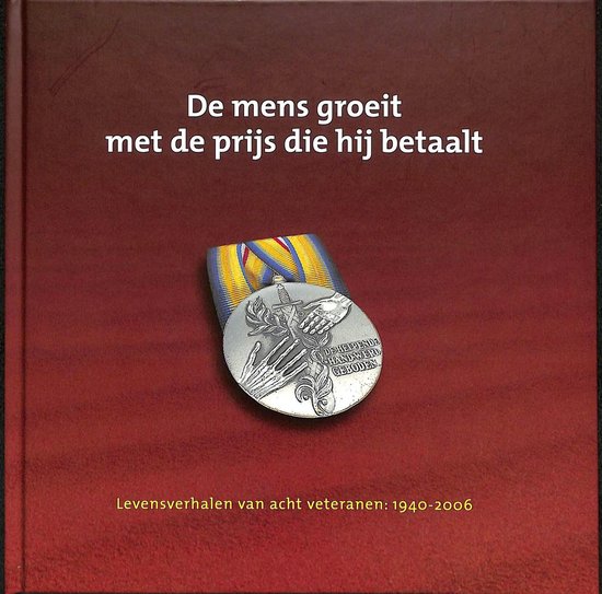 Omslag van De mens groeit met de prijs die hij betaalt door Bart Hetebrĳ