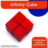 Must-Have for Kids® | Infinity Cube "Rood" - Fidget Cube - Fidget Toys - Friemelkubus - Anti Stress Speelgoed