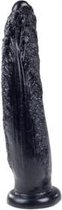 XXLTOYS - Stonehedge - Dildo - inbrenglengte 27 X 6 cm - Black - Mega formaat Realistische Dildo - DIldo voor mannen - Made in Europe - voor Diehards only