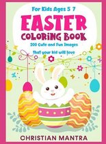 Easter Coloring Book For Kids ages 5-7