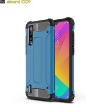 Magic Armor TPU + PC Combinatie Case voor Xiaomi Mi CC9 (blauw)