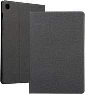 Voor Huawei Enjoy Tablet 2 10.1 inch Doek Textuur TPU Horizontale Flip Leren Case met Houder (Zwart)