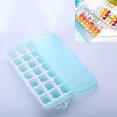 Summer 21 Grid Cool Zelfgemaakte Ice Cube Ice Box Mold met deksel (groen)