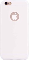 Voor iPhone 6s Plus / 6 Plus Candy Color TPU Case (wit)