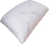 Biolatex Hoofdkussen - Oval - 60x40 - Medium - Zijslaper / Rugslaper