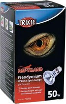 Trixie reptiland warmtelamp neodymium - 50 watt 6,3x6,3x10 cm - 1 stuks