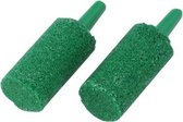 Ebi uitstroomsteen groen - 1,5x2,5 cm 2 st - 1 stuks