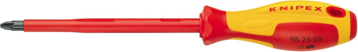 Knipex 98 25 01 Schroevendraaier - Pozidriv - PZ1 x 80mm