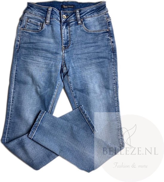 Toxik3 – Jeans Regular Taille – Blauw - S/36 | bol.com