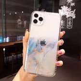 IMD Dreamy Watercolor Pattern Shockproof TPU beschermhoes voor iPhone 11 Pro Max (C4)