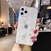 IMD Aurora Starry Sky patroon schokbestendig TPU beschermhoes voor iPhone 12 mini (B1)
