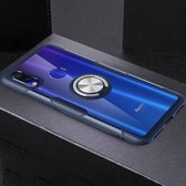 Krasbestendige TPU + acryl ringbeugel beschermhoes voor Geschikt voor Xiaomi Redmi 7 (marineblauw)