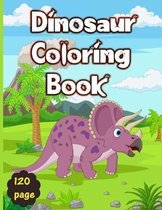 Dinosaur Coloring Book 120 Page