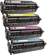 Toner MediaHolland Huismerk 305X, 305A Set 4 kleuren CE410X, CE411A, CE412A, CE413A