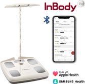 InBody Dial H20N - smart weegschaal met vet/spier meting - lichaamsanalyse - Bluetooth & app (Oatmeal Beige)