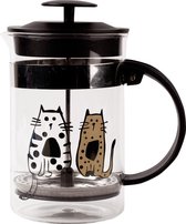 Biggdesign Cats - French Press 800ml - Cafetiere Koffiemaker - French Press RVS