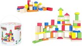Bouwspel met blokken 100 pcs (1+ jaar)