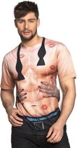 Boland - Fotorealistisch shirt Womanizer - Multi - M - Volwassenen - Chippendale