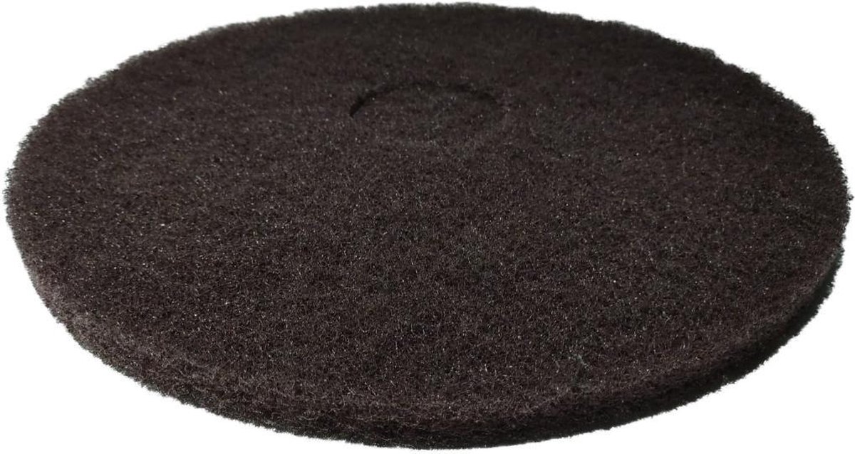 Goedkoopste Schrobmachine Pads - 16 inch / 40,64 cm - Bruin - Geschikt voor Strippen - Voordeelset 5 stuks