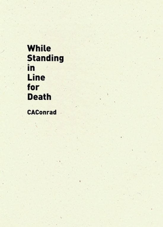 While Standing in Line for Death - cover