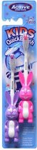 Active Oral Care - Kids Quick Brush 3-6 Years Toothbrushes For Children Rabbit 2 Pcs.