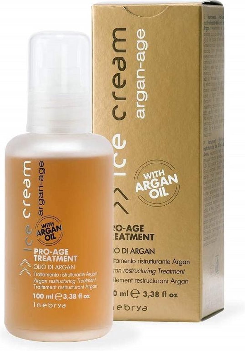 Inebrya_ice Cream Argan-age Pro Age Treatment Kuracja Do W?os?w Z Olejkiem Arganowym 100ml