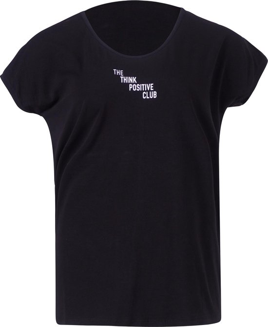 Penn & Ink T-shirt met print zwart/wit dames maat L | bol